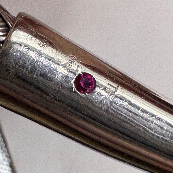 Roberto Coin Sterling Silver Snake Coil Bangle Bracelet from the 5th Season Coll - Picture 5 of 5